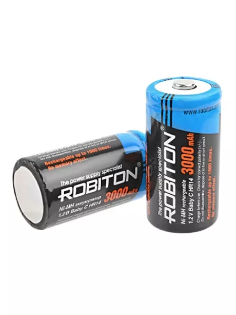 аккумуляторы (2 шт.) Robiton 3000MHC/R14-SR2 