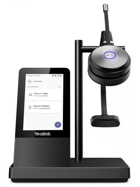 Беспроводная DECT гарнитура Yealink WH66 Mono Teams 