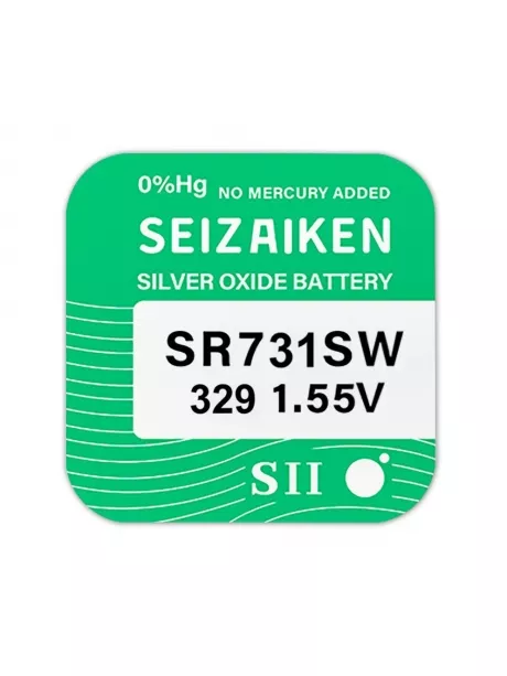 батарейка для наручных часов SEIZAIKEN SR-731 SW/329 