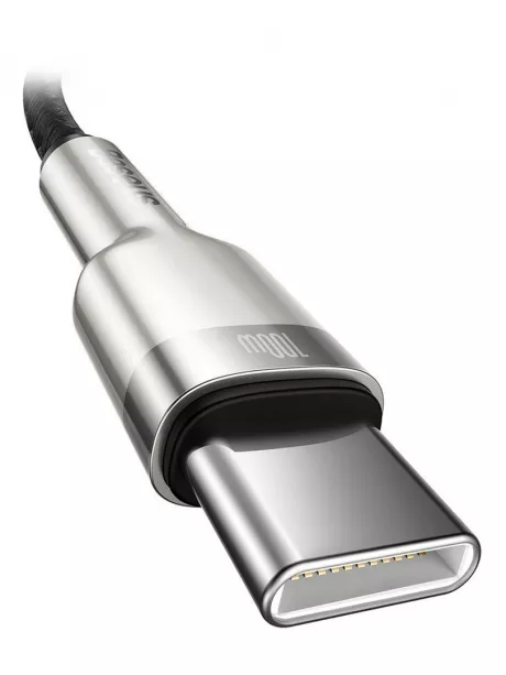 кабель передачи данных Baseus Cafule Series Metal Data Cable Type-C to Type-C 100W 2m black