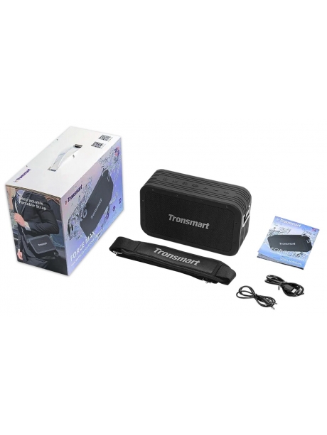 портативная стерео колонка Bluetooth Tronsmart Force Max 80W black