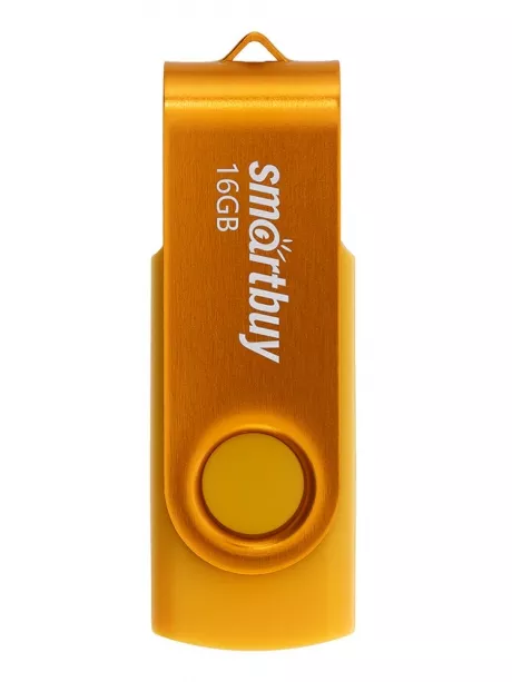 флешка USB SmartBuy Twist 16Gb yellow