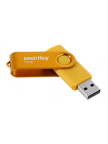 флешка USB SmartBuy Twist 16Gb yellow