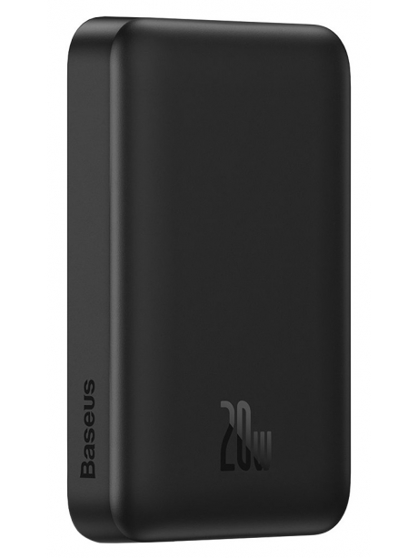 внешний аккумулятор c магнитной зарядкой iPhone Baseus Magnetic Mini Wireless Fast Charge Power Bank 10000mAh 20W black