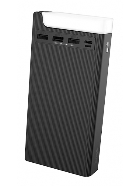 внешний аккумулятор Hoco J62 Jove table lamp mobile power bank(30000mAh) black
