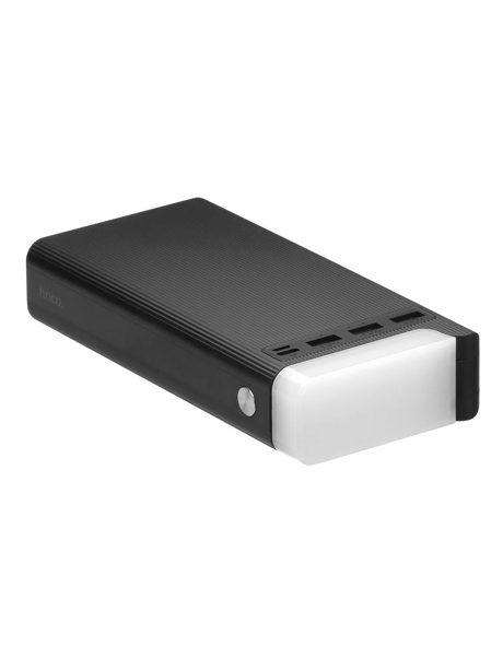 внешний аккумулятор Hoco J62 Jove table lamp mobile power bank(30000mAh) black