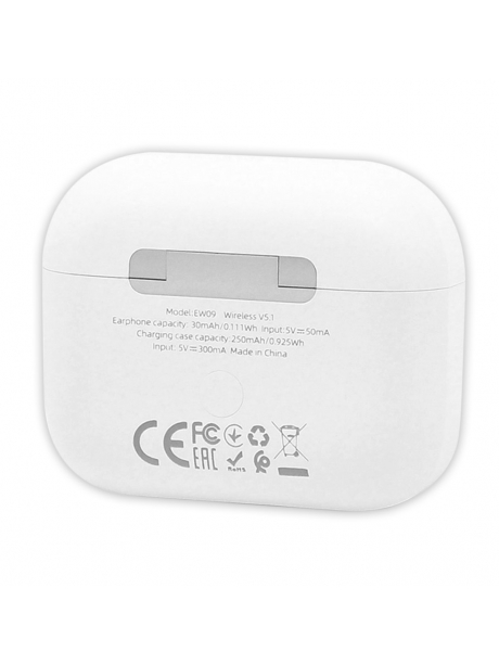 TWS bluetooth наушники Hoco EW09 Soundman true wireless BT headset white
