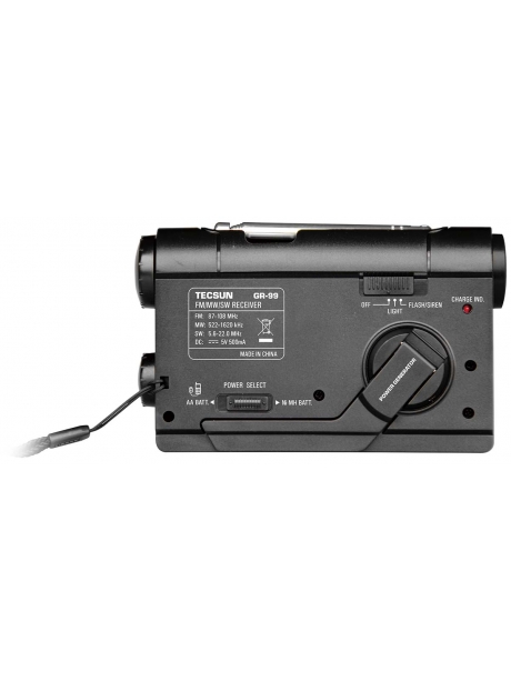 радиоприемник с динамо-генератором Tecsun GR-99 (export version) black