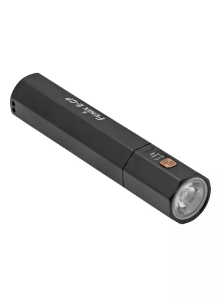 светодиодный аккумуляторный фонарь Fenix E-CP black