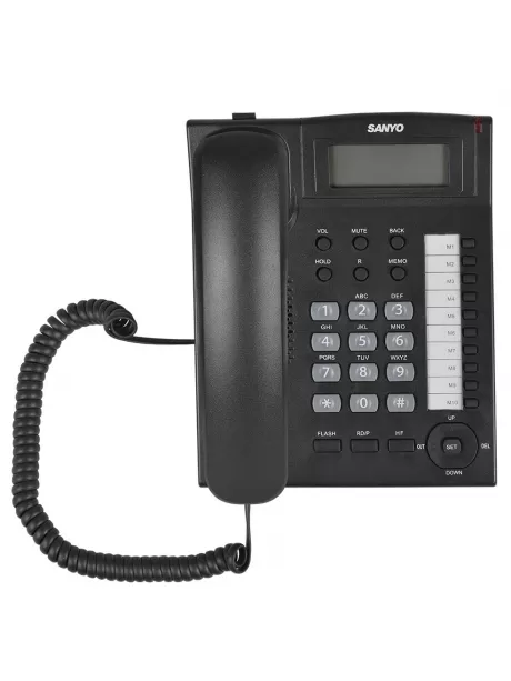 телефонный аппарат стационарный Sanyo RA-S517 black