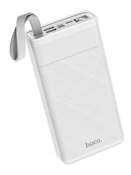внешний аккумулятор Hoco J73 Powerful desk lamp power bank(30000mAh) white