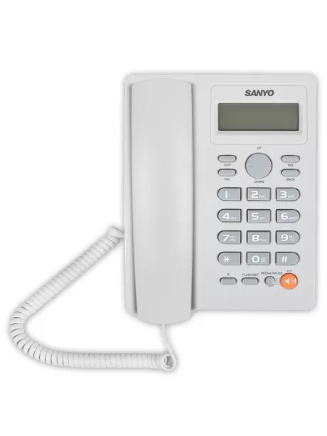 телефонный аппарат стационарный Sanyo RA-S306 white