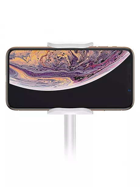 держатель смартфона на стол Baseus Unlimited adjustment lazy phone holder silver