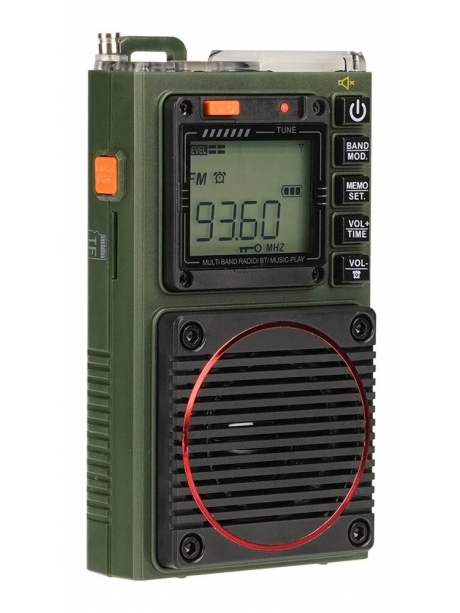 карманный цифровой радиоприемник Retekess TR111 green