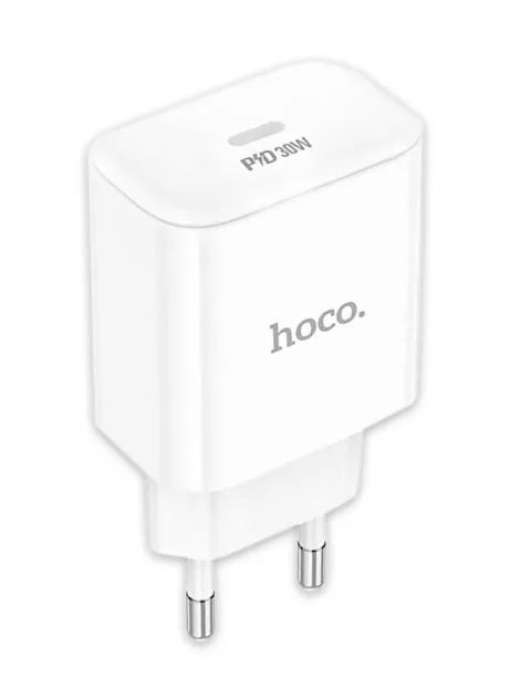 зарядное устройство Hoco C76A Pro Majestic single port PD30W charger white