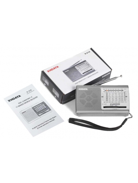 радиоприемник XHDATA D-219 silver