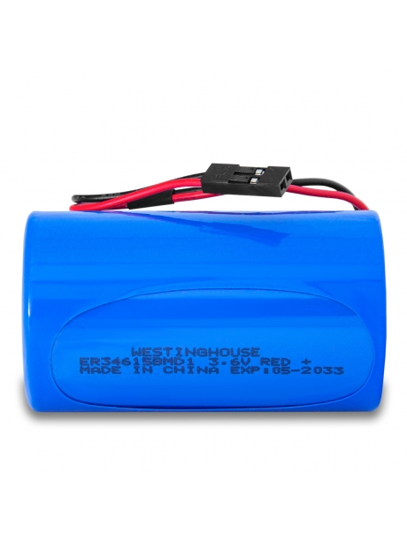 литиевые батарейки Westinghouse ER 34615BMD1 (D) connector 3шт. 