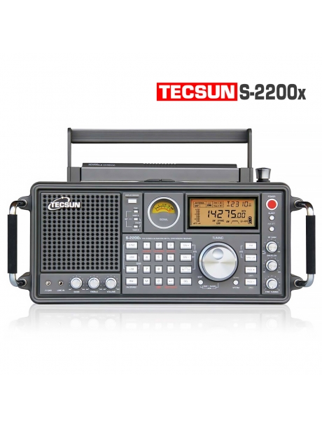 всеволновый профессиональный радиоприемник Tecsun S-2200x (export version) dark grey