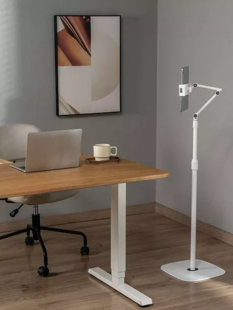 подставка напольная для планшета Arroys F-LU14 white