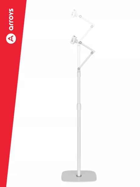 подставка напольная для планшета Arroys F-LU14 white
