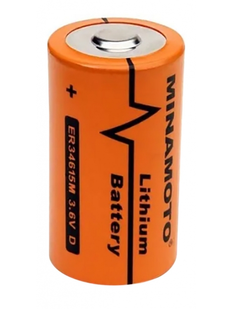 высокотоковая литиевая батарейка Minamoto ER 34615M (D) 