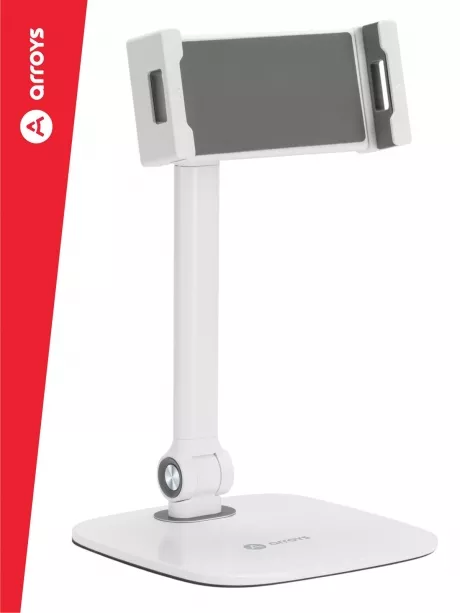 подставка настольная для планшета и смартфона Arroys TB-LU15 white