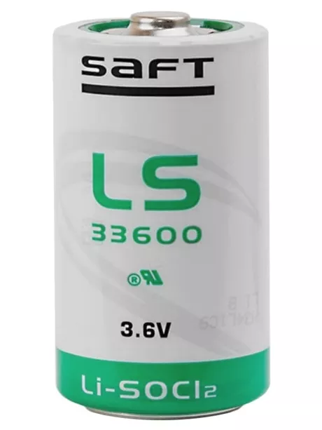 литиевая батарейка для счётчика Saft LS 33600 (D) 10шт. 