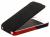 чехол Hoco iPhone 5 Mixed color Leather Case black/red