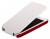 чехол Hoco iPhone 5 Mixed color Leather Case white/red
