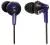 наушники Panasonic RP-HJE190E purple