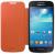 чехол Samsung FlipCover i9192 Galaxy S4 mini Duos orange