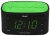 электронные часы настольные Uniel UTR-33 black/green