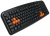 клавиатура Nakatomi KN-11U black/orange