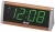 электронные часы настольные Uniel UTL-12 green brown
