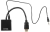 адаптер Cablexpert HDMI&gt;VGA 19M/15F 