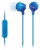наушники с микрофоном Sony MDR-EX15AP blue
