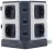 сетевой фильтр Bestek EU power strip MRJ8401 blue