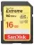 карта памяти SanDisk 16Gb SDHC Class 10 Extreme UHS-I (U3) 90MB/s 