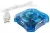 USB концентратор Gembird UHB-C224 синий