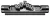 держатель для номера телефона в машину Baseus All Metal Temporary Parking Number Plate (dual-number version) black
