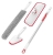набор для уборки Xiaomi Yi Jie Household Cleaning Small Suit TZ-01 Cloth red/grey