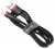 кабель передачи данных Baseus Cafule Cable USB For lightning 2.4A 1m red + black