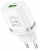 зарядное устройство с быстрой зарядкой Hoco C12Q Smart QC3.0 charger + Type-C cable white