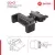держатель смартфона в CD слот Arroys CD-C1 black