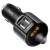 автомобильная зарядка с bluetooth FM трансмиттером Hoco E19 Smart vehicle mounted bluetooth FM launcher metal grey