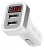 автомобильное зарядное устройство с дисплеем Hoco Z3 2USB LCD car charger white