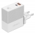 быстрое зарядное устройство LDNIO A2620C 65W PD + QC3.0 + кабель Type-C - Type-C white
