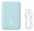 внешний аккумулятор c магнитной зарядкой iPhone Baseus Magnetic Mini Wireless Fast Charge Power Bank 10000mAh 20W blue