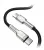 зарядный кабель для MacBook и iPhone Baseus Cafule Series Metal Data Cable Type-C to Type-C 100W 1m black