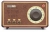 FM радиоприемник и bluetooth динамик Tecsun 2024 WOOD (export version) brown